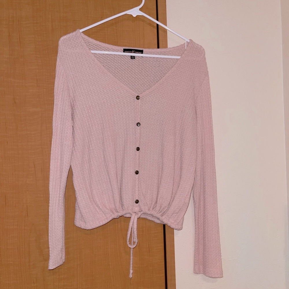Pink sweater